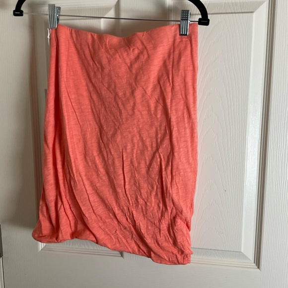 Stateside strapless tube top bubble-hem finish size small - Picture 9 of 10